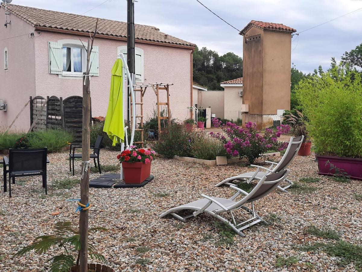 Villa Lenga Doc Prades-sur-Vernazobre Exterior foto