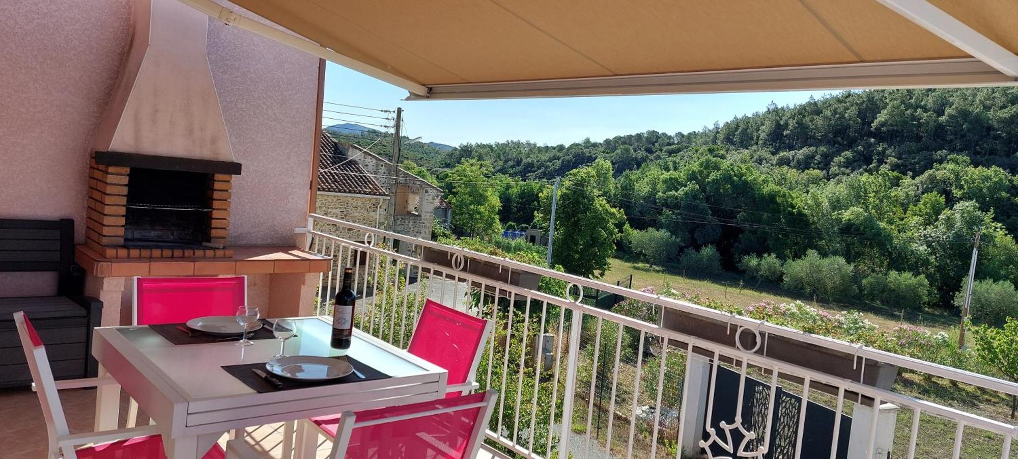 Villa Lenga Doc Prades-sur-Vernazobre Exterior foto
